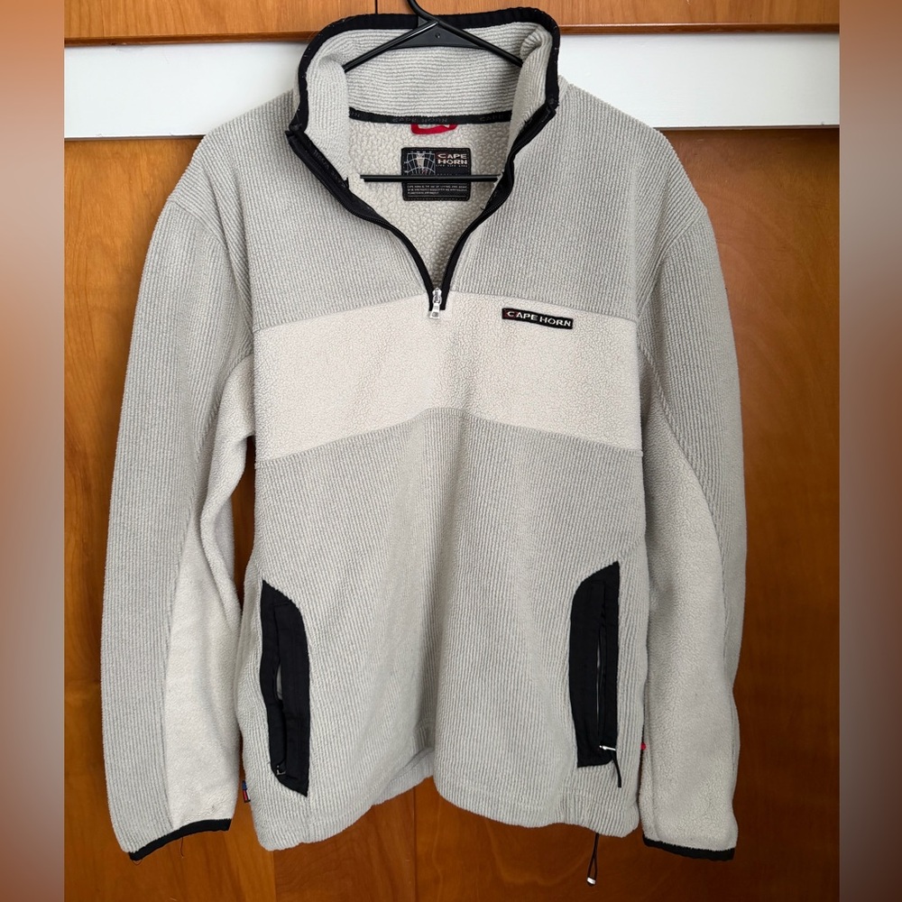 cape horn Cream Fleece Jacket